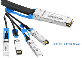 100G QSFP28 to 4SFP28 Direct Attach Cable (DAC) 100G Breakout PCC cable 1M