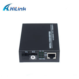 10/100M Fast Ethernet Fiber Media Converter Auto Negotiation One RJ45 / SFP Port
