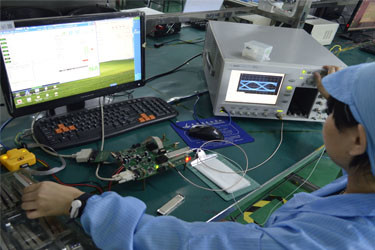 Shenzhen HiLink Technology Co.,Ltd. factory production line