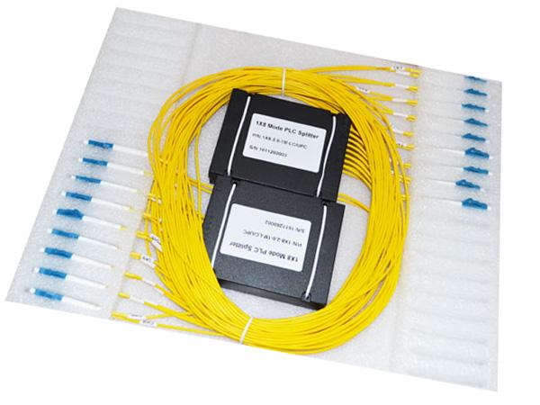 Low Excess Loss PLC Optical Splitter High Reliability For FTTH ODN Box