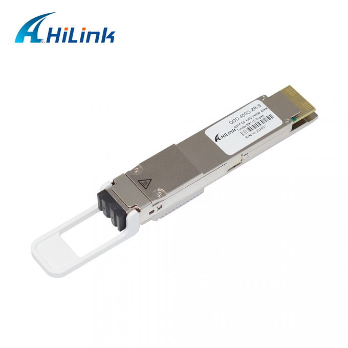QSFP DD 400GBASE DWDM ZR 80KM Transceiver Module QDD-400G-ZR-S DWDM Tunable SMF LC DOM 0