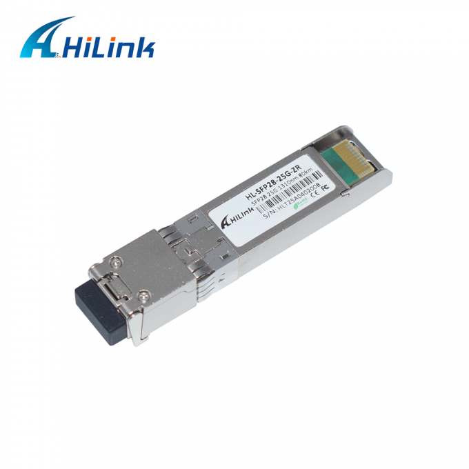 25G ZR SFP 80KM LC 25G Ethernet SFP Transceiver DOM 1310nm Fiber Optic Transceivers 0