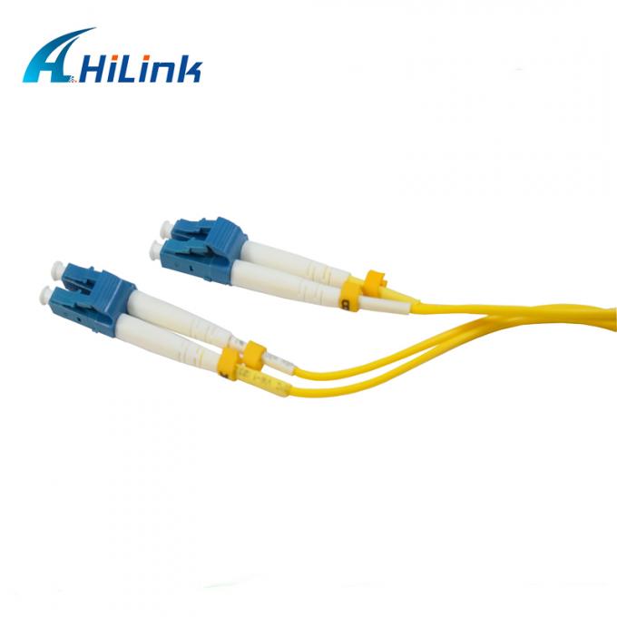Fiber Optic Patch Cord LC/UPC to LC/UPC Connector 9/125um 2.0/3.0mm 2M Jumpers 1