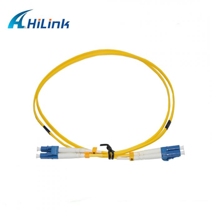 Fiber Optic Patch Cord LC/UPC to LC/UPC Connector 9/125um 2.0/3.0mm 2M Jumpers 2