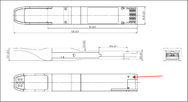 10KM 1310nm MPO16 APC 8-degree DOM Optical Transceiver 200G QSFP DD LR8 PSM8 Wavelength Distance 2
