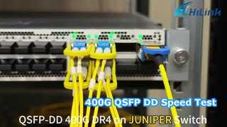 400G QSFPDD DR4 1310nm 500M on Juniper Swirch