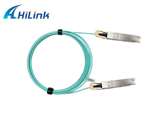 QSFP-DD AOC 400G Multimode Active Optical Cable AOC 5M OM4 MMF AOC Cable