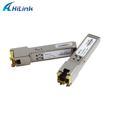 10/100/1000BASE-T RJ45 to 100 Meters CAT5 Copper SFP Transceivers