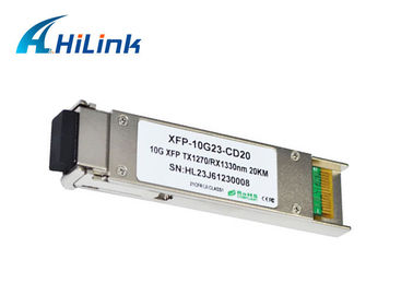 Hot Pluggable Simplex LC XFP Transceiver Network , 10 Gigabit Fiber Transceiver