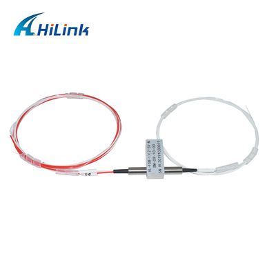 1x2 FSW Mechanical Optical Switch SM 1310nm 1550nm 900um 0.5M Non Latching Without Connector