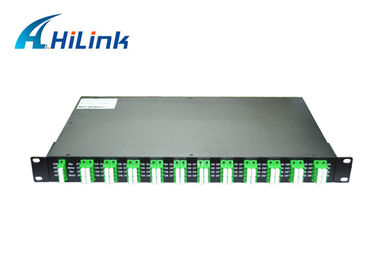 Duplex fiber 40 channel dwdm athernal AWG Multiplexer AAWG LC APC Connector