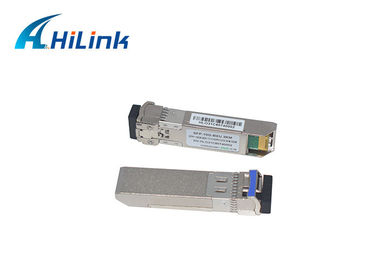 DDM Fiber Optic Transceiver Module SFP + LC Customized Logo HL-SFP-10GBX-3