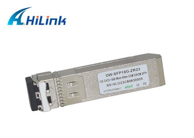 Ethernet Optical SFP+ Transceiver Module 10GBASE-ZR Duplex LC CH23 1558.98nm DWDM
