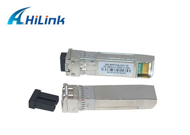 10G Dwdm Sfp Module 100KM Ethernet Optical Transceiver 17-61 Channels LC Connector
