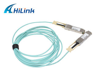 100G QSFP28 16ft AOC Active Optical Cable Four Channel Full Duplex 5M Cable Length