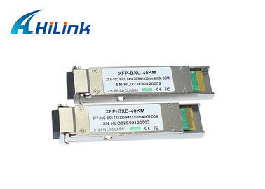 10Gbps XFP Transceiver 10GBASE-BX WDM 1270nm/1330nm 40km DOM BiDi XFP LC Connector