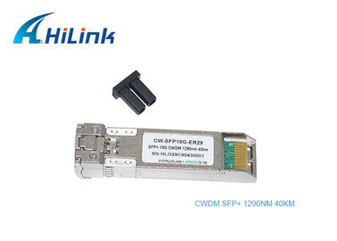10G 1290nm SFP Transceiver Module CWDM SFP+ 40KM Optical With LC Connector