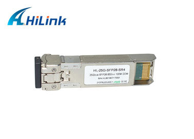 25G SFP28 SR4 Multimode Fiber Transceiver 850nm MMF LC 100m Reach Optical Module