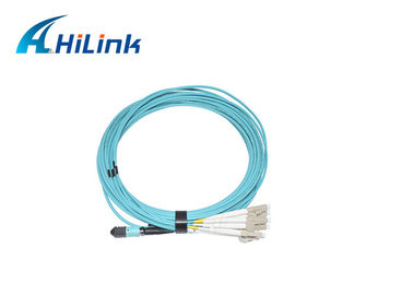 10M Length LSZH Patch Cord MPO/MTP-8LC/UPC 10M 8 Fiber 2.0 Breakout OM4 Cable