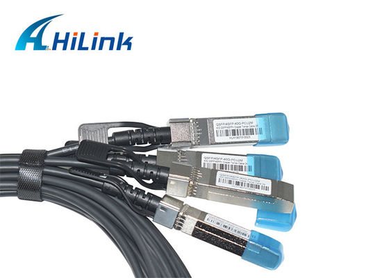 40G QSFP To 4SFP10G breakout Passive Direct Attach Copper Cable DAC 3M Data Center Switch