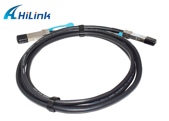 QSFP MSA Direct Attach Copper Cable 26AWG Passive Twinax HILINK QSFP56-200G-PCU1M