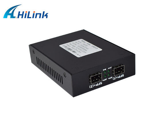 80KM SFP+ To SFP+ 10G OEO Converter With 3R Repeater Function