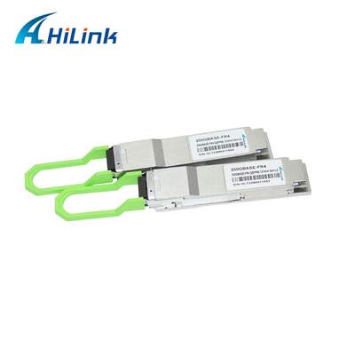 Hilink 200G QSFP56 FR4 QSFP Transceiver Module 2km 1310nm CWDM4 DOM Duplex LC SMF