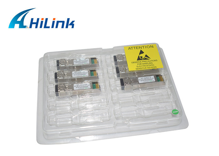 Hilink 10G SFP+ BIDI WDM 40km Fiber Optic Transceiver Module 1270nm 1330nm Hot Pluggable
