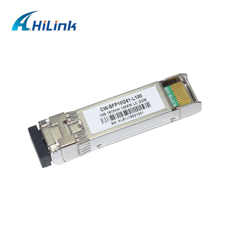 10G CWDM 100KM Optical Transceiver Module 1470nm-1610nm Duplex LC DDM EML APD