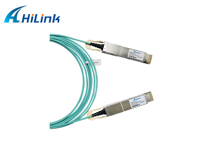 QSFP-DD AOC 400G Multimode Active Optical Cable AOC 5M OM4 MMF AOC Cable