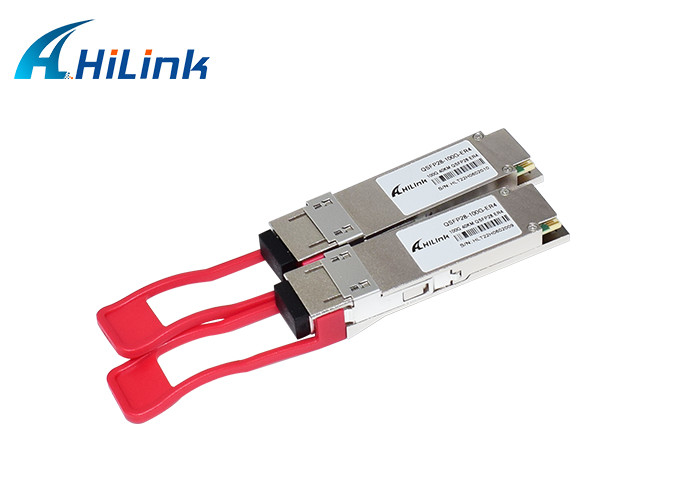 Compatible with HW 100G QSFP28 ER4 40KM SM Fiber Duplex LC Connector Fiber Transceiver Module