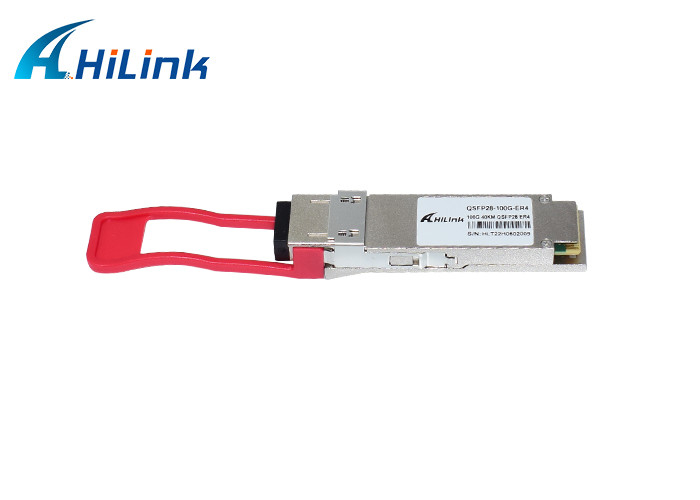 Compatible with HW 100G QSFP28 ER4 40KM SM Fiber Duplex LC Connector Fiber Transceiver Module