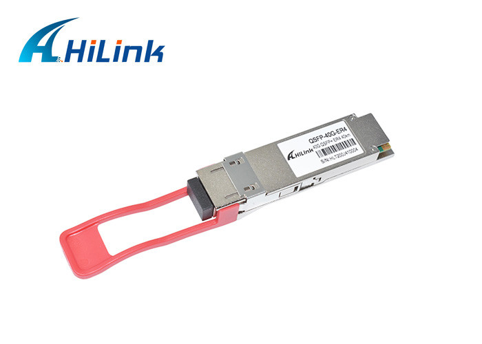 40G 40KM QSFP+ Transceiver Duplex LC Connector Single Mode Fiber Optic Module