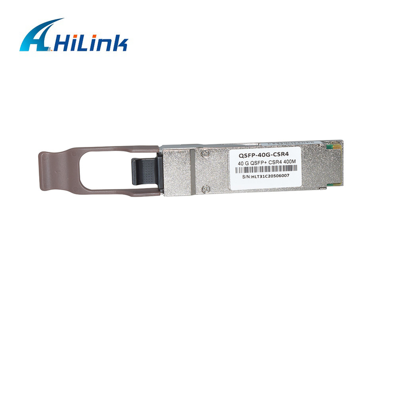 Dual LC Ethernet Optical Transceivers QSFP+ 40G CSR4 400M Reach MMF 850nm