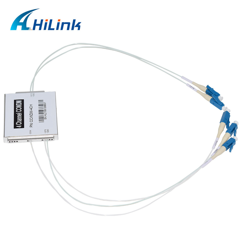 Compact CWDM Mutiplexer Module LC/UPC Low Insertion Loss WDM Network