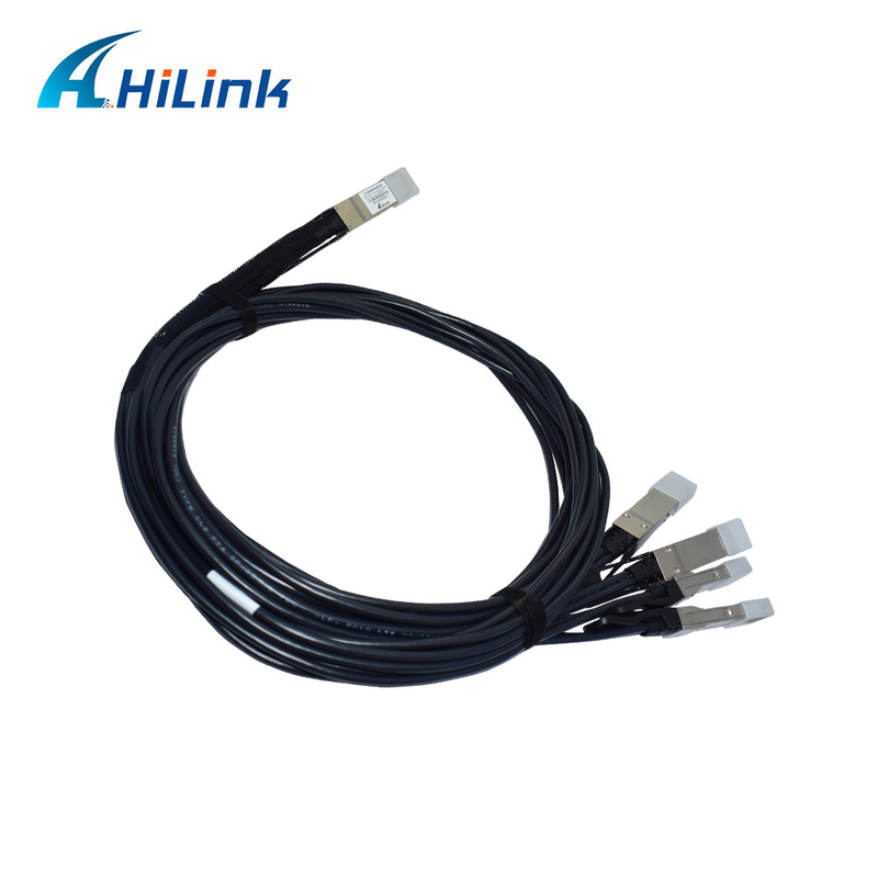 400G Breakout DAC Direct Attach Cable QSFP-DD To 4*QSFP28 100G 0.5M To 3M