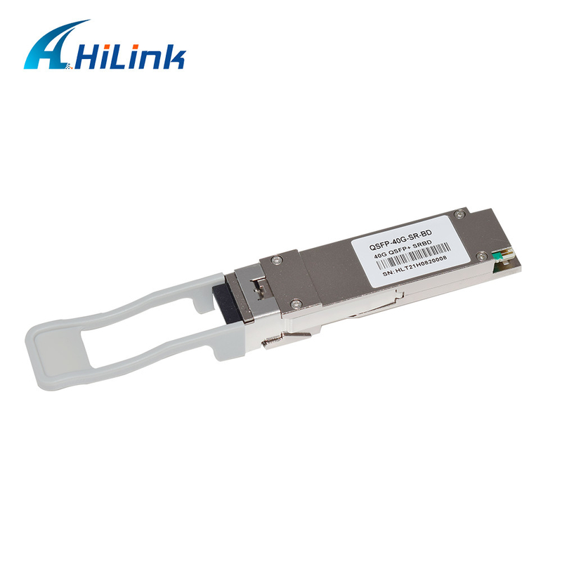 QSFP+ BIDI  LC Connector Optical Module SR 850nm/900nm MMF 100M OM3