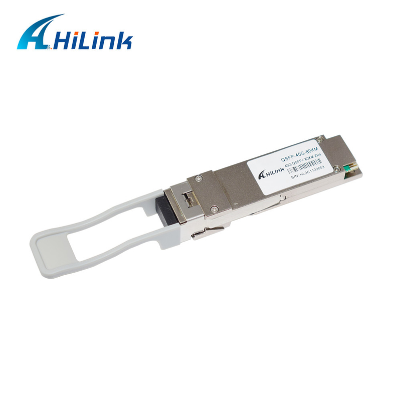 Dual LC Infiniband QDR Optical Transceiver 40G LWDM ZR4 80KM Reach