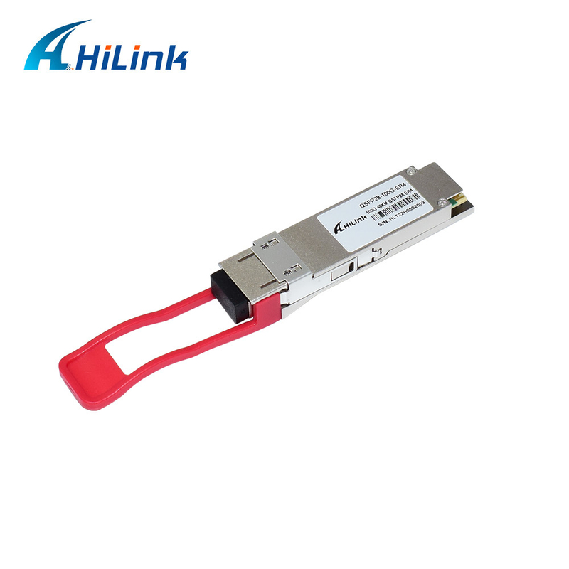 ER4 40KM EML+APD Optical Transceiver Modules QSFP28 100G SMF Dual LC With FEC