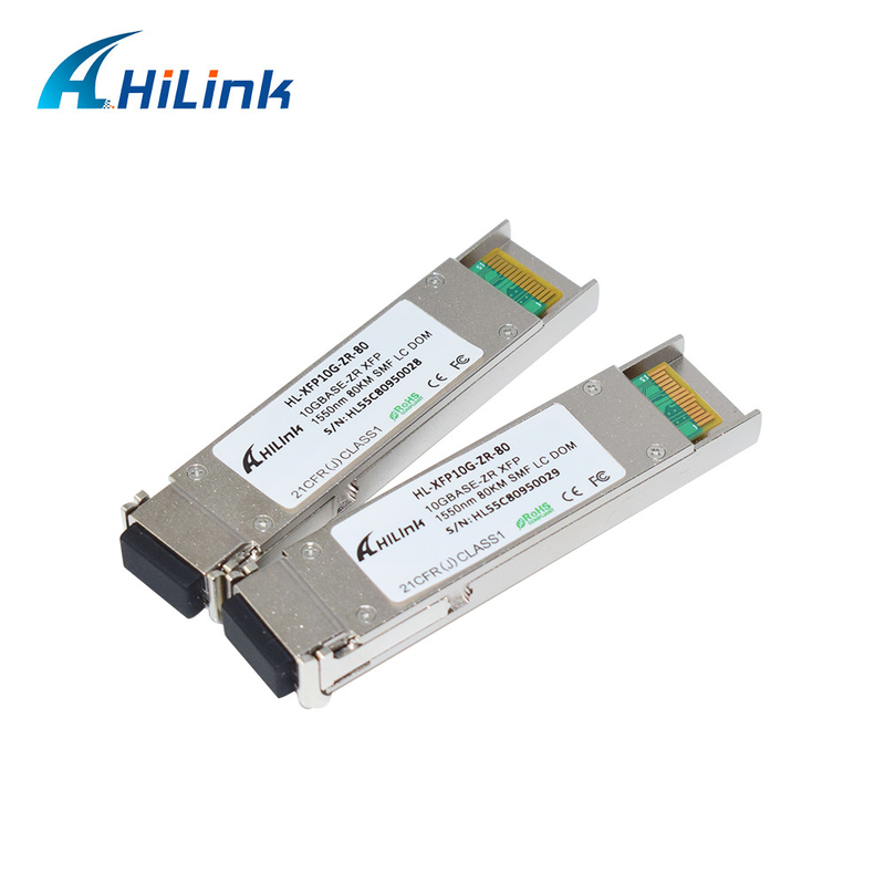 XFP-10G-ZR 10G Base XFP Module Transceiver SM ZR 80km 100km 120km Duplex LC DDM