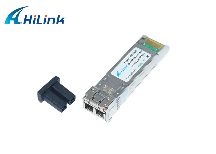 10G Dual Fiber SFP+ Module Wavelength 1470nm To 1610nm ZR 80km LC For 5G Data Center