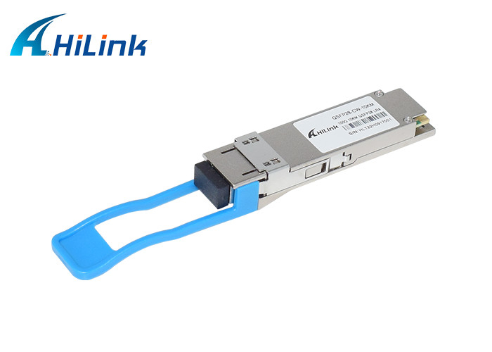 QSFP28 CWDM4 SFP Transceiver Module Hot Pluggable 10KM Duplex LC Connector