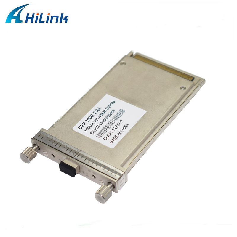 Ethernet Rate OTU4 100G Optical Transceiver CFP 40KM ER4 LAN WDM SMF Dual LC