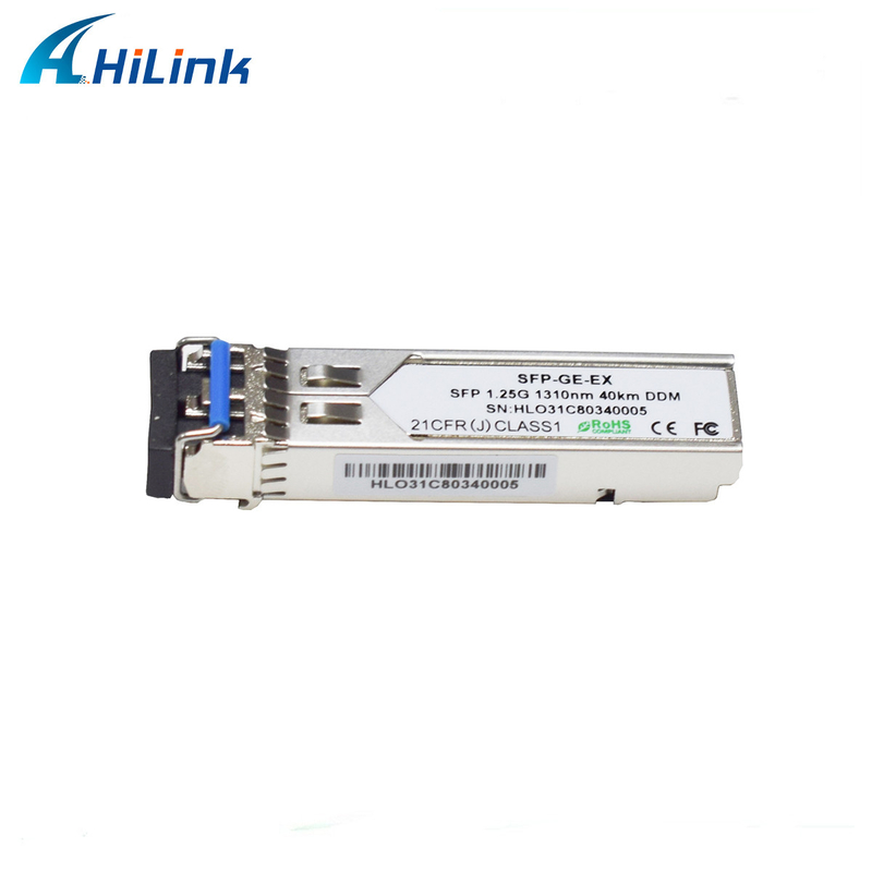 OEM 1.25G SFP Optical Transceivers 1310nm 40KM DFB PIN Duplex LC