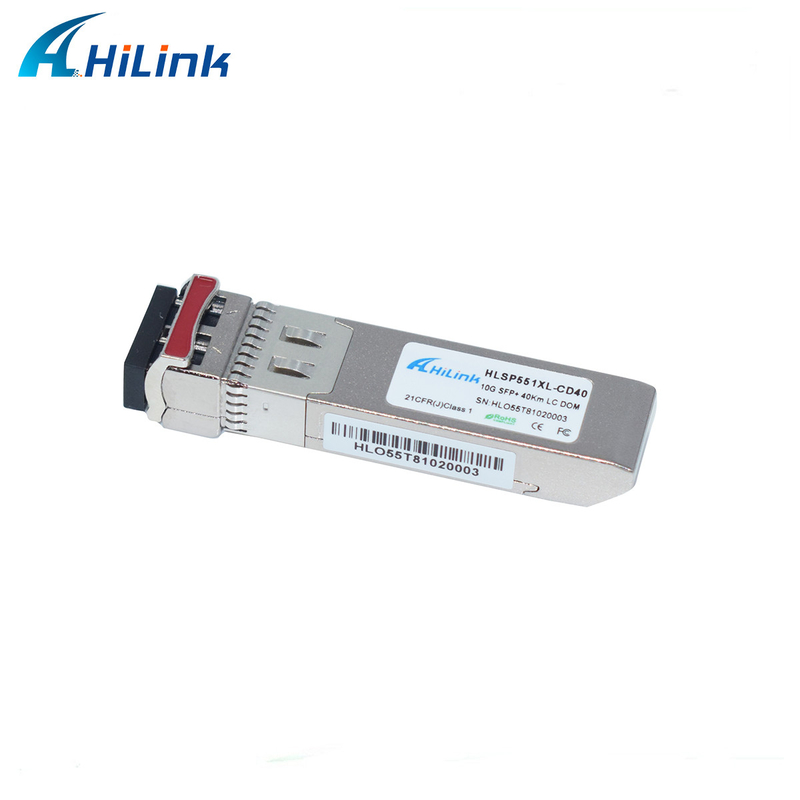 10G Base ER SFP+ Fiber Transceiver SMF 1550nm 40KM LC Duplex DDM