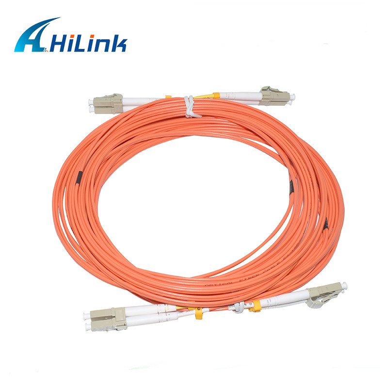 Multimode Fiber Optic Patch Cord OM2 LC/UPC-LC/UPC Duplex LSZH 5M 3.0mm