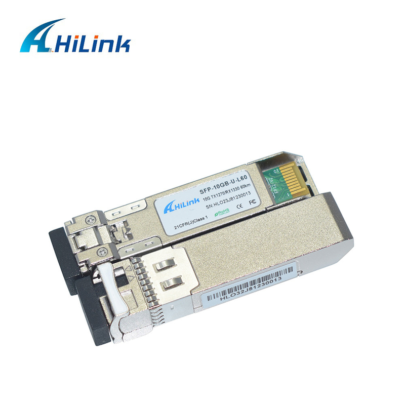 10G 60KM SFP+ Transceiver Module BIDI 60KM SFP+ 10G-ER4-60KM SMF 1270nm/1330nm
