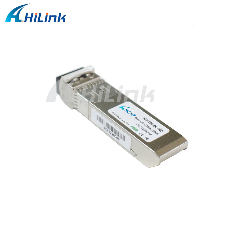 100KM 10G ZR SFP+ Transceiver Module Single Mode 100KM 1550nm SMF Optic Transceiver