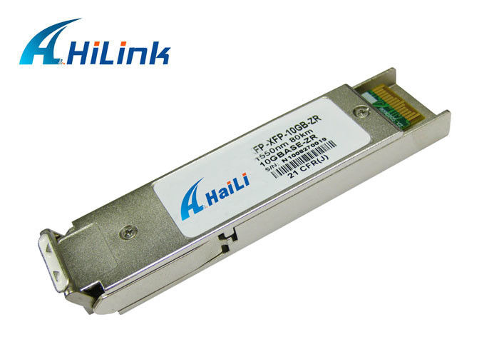 Compatible Cisco 10G XFP Transceiver , XFP 10G ZR 1550nm 80km  tunable With LC Connector