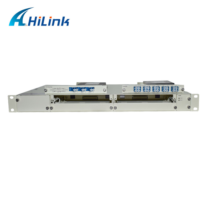 Filter Work DWDM Mux Solution With EDFA Amplifier For Single Fiber